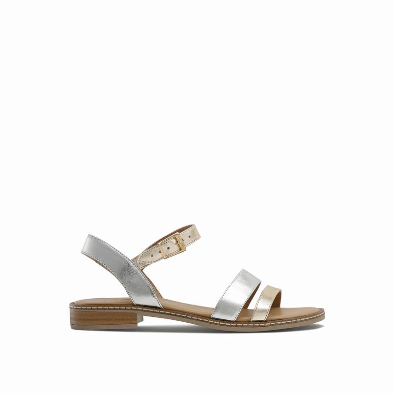 Russell & Bromley Bowery Womens Flat Sandals Multicolor |GFY4361GH|